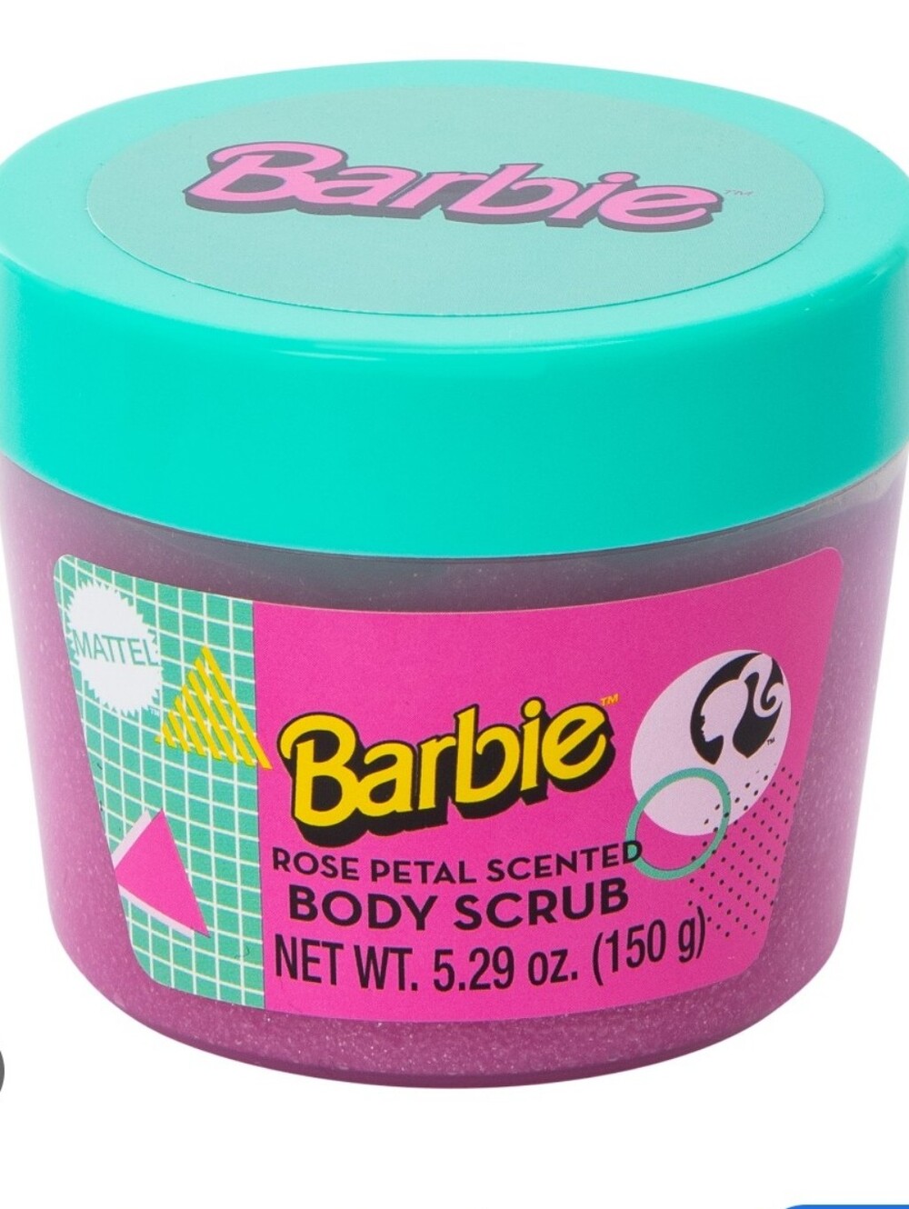 New Barbie Rose Petal Body Sugar Scrub 17.6 Oz